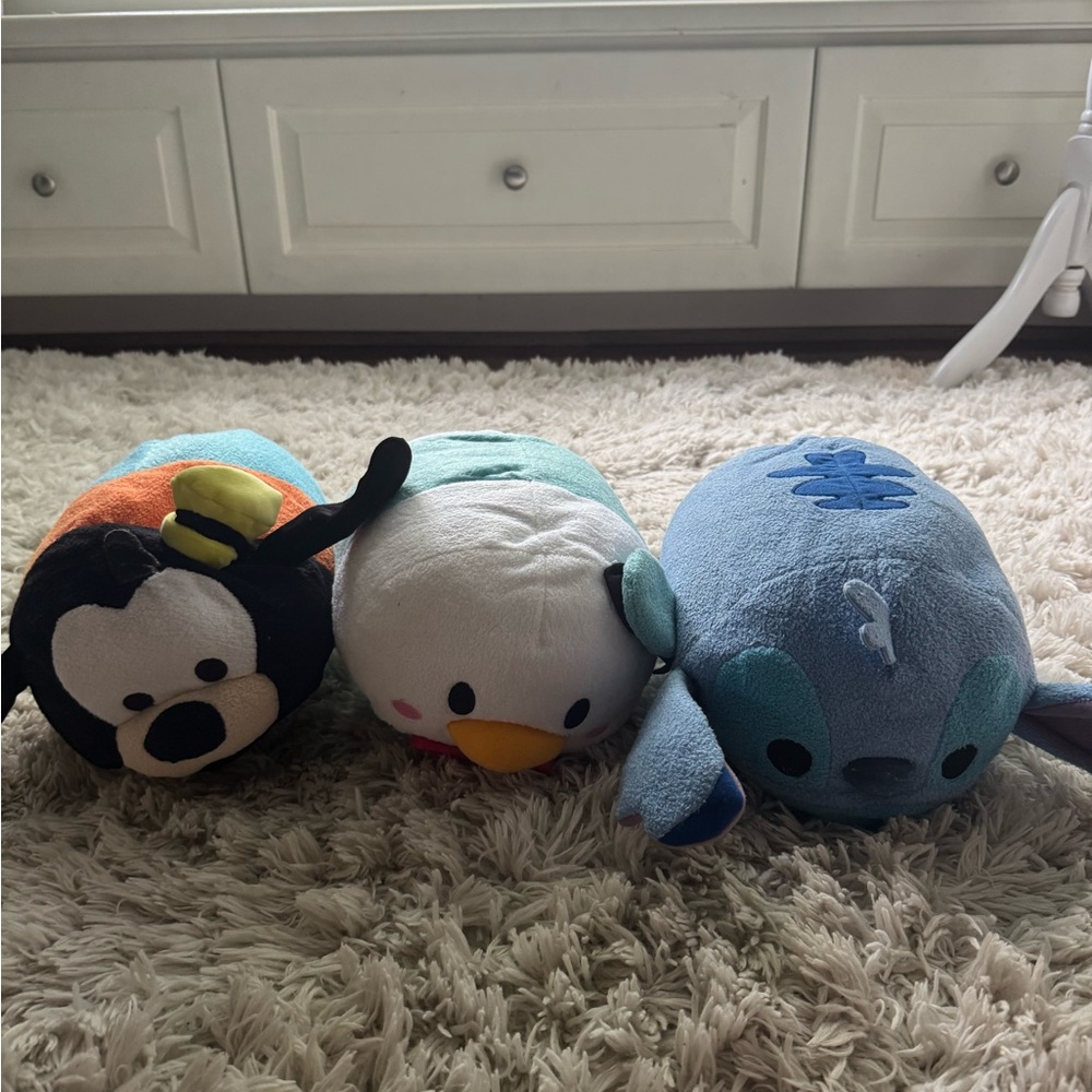 Disney Medium Tsum Tsum Goofy, Donald Duck, Stitch Toys & Collectibles